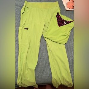 Koi Lime Green Scrubs